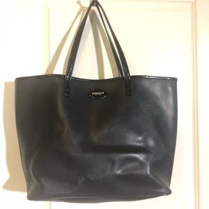 Coach (outlet) Black Leather Tote Bag